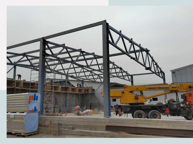 Строительство цехов в Кирове