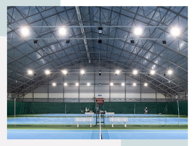 Строительство теннисных кортов в Киров от 622 руб.