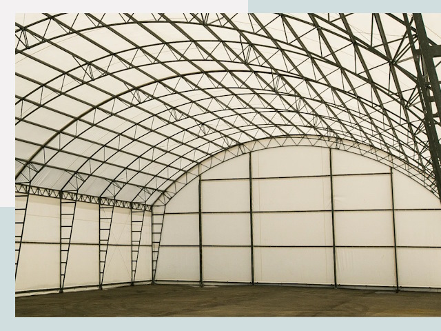 Арочные ангары от 622 руб. в Киров и Калужская область