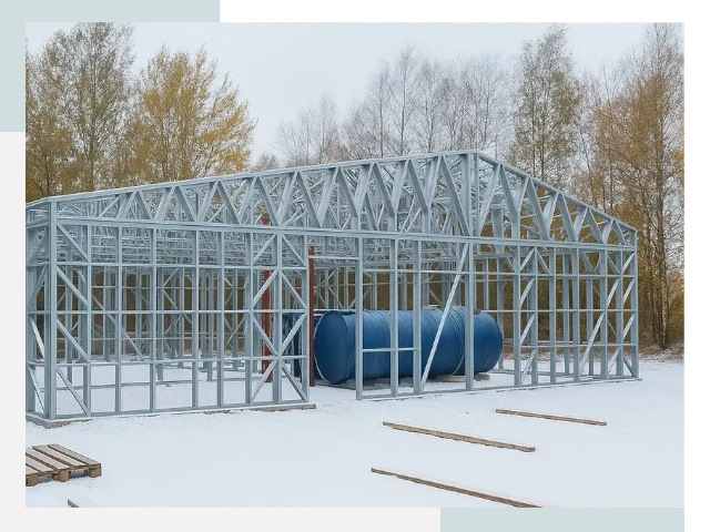 Металлические ангары в Кирове