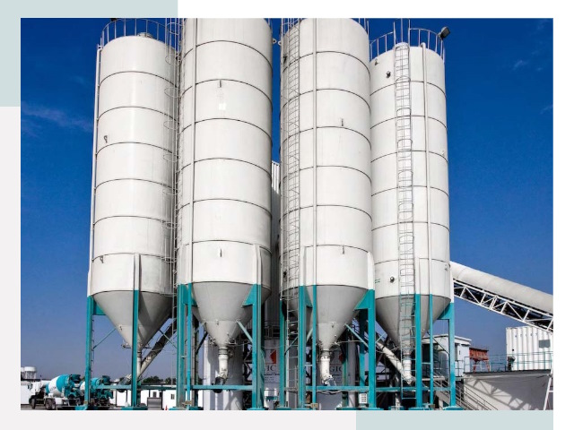Строительство цементных силосов в Кирове