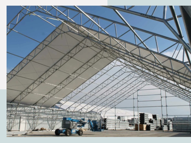 Каркасно-тентовые сооружения от СтальСтрой-Кри по цене 622 руб.