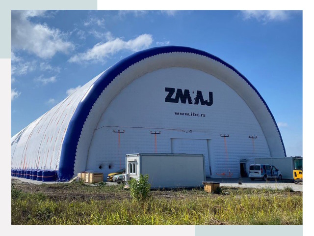 Брендирование ангаров в Кирове