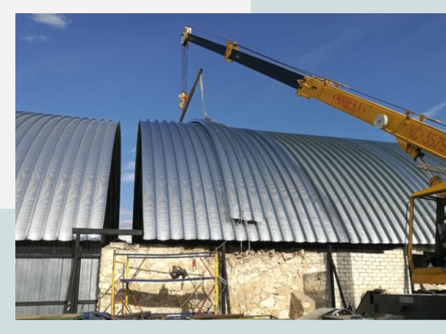 Реконструкция ангаров в Кирове от 622 руб.